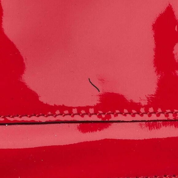 Valentino Patent Red Leather Rockstud Trapeze Medium Tote Bag - Picture 6 of 12